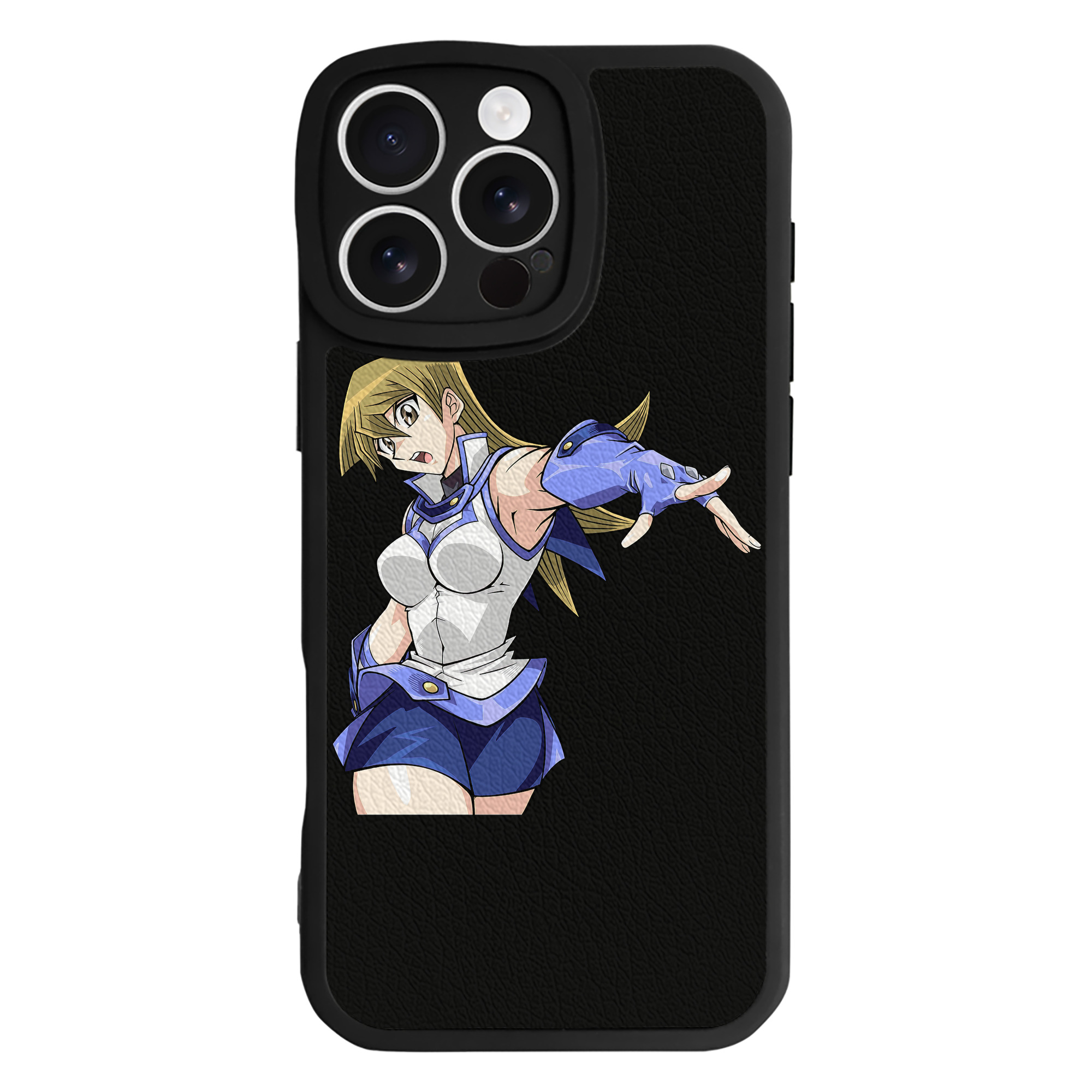 遊☆戯☆王 Yu-Gi-Oh! 【iPhone 16シリーズ対応】シリコンスマホケース（レザー調） 材質：シリコン